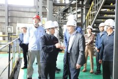 柴天助率领团队一举中标项台100MW发电机